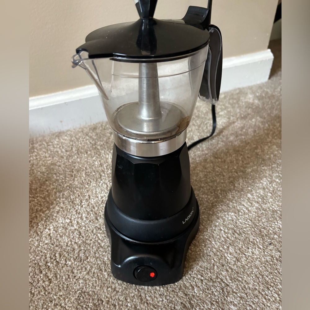 Cuban electric coffee maker